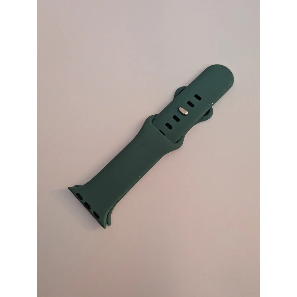 Apple Watch Sport Band 38/40/41mm Pine Green Silicone Strap S/M